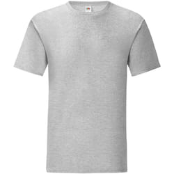 Fruit of the Loom - T-shirt ICONIC - Homme (Gris chiné)