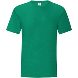 Fruit of the Loom - T-shirt ICONIC - Homme (Vert chiné)