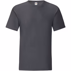 Fruit of the Loom - T-shirt ICONIC - Homme (Gris foncé chiné)