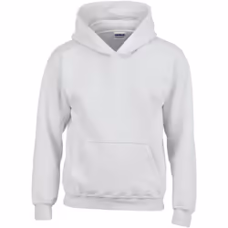 Gildan - Sweat à capuche - Enfant (Blanc)