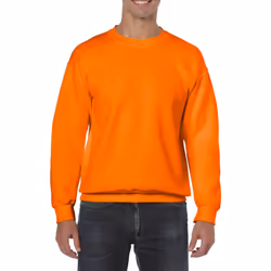 Gildan - Sweat - Homme (Orange fluo)