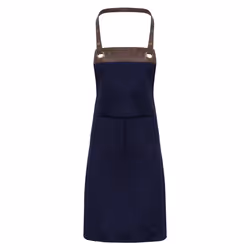 Premier - Tablier ESPRESSO - Adulte - Taille unique (Bleu marine / Marron)