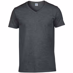 Gildan - T-shirt - Homme (Gris foncé chiné)