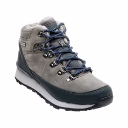 Hi-Tec - Bottines de marche MIDORA - Femme (Gris foncé / Gris foncé / Bleu vif)