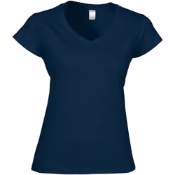 Gildan - T-shirt SOFT STYLE - Femme (Bleu marine)