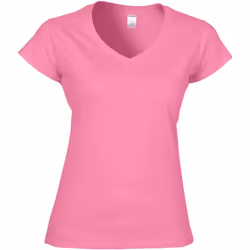 Gildan - T-shirt SOFT STYLE - Femme (Violet fuchsia)