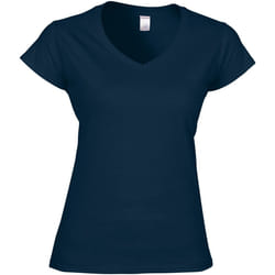 Gildan - T-shirt SOFT STYLE - Femme (Bleu marine)