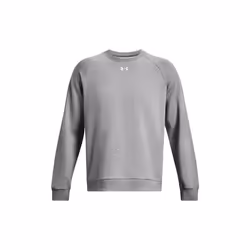 Under Armour - Sweat RIVAL - Adulte (Gris / Blanc)