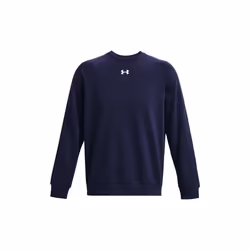 Under Armour - Sweat RIVAL - Adulte (Bleu nuit / Blanc)