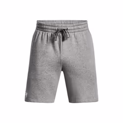 Under Armour - Short RIVAL - Homme (Gris / Blanc)