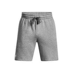 Under Armour - Short RIVAL - Homme (Gris / Blanc)
