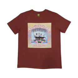 The Beatles - T-shirt MAGICAL MYSTERY TOUR - Adulte (Rouge)