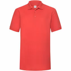 Fruit of the Loom - Polo - Homme (Rouge)