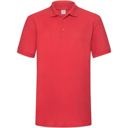 Fruit of the Loom - Polo - Homme (Rouge)
