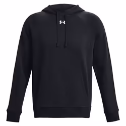 Under Armour - Sweat à capuche RIVAL - Adulte (Noir / Blanc)