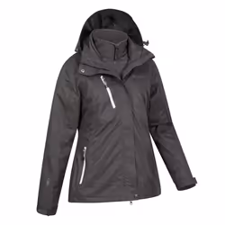 Mountain Warehouse - Veste BRACKEN MELANGE - Femme (Noir)