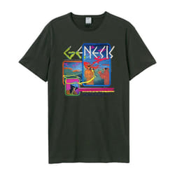 Genesis - T-shirt WORLD TOUR - Adulte (Charbon)