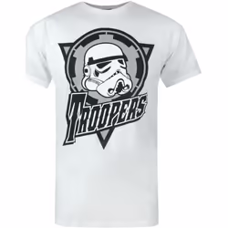 Star Wars - T- shirt Stormtrooper ´Troopers´ - Homme (Blanc)