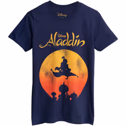 Aladdin - T-shirt - Homme (Bleu)