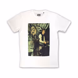 Star Wars - T-shirt - Adulte (Blanc)