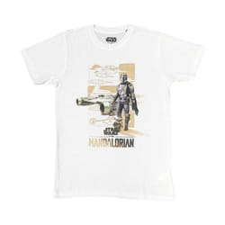 Star Wars: The Mandalorian - T-shirt - Adulte (Blanc)