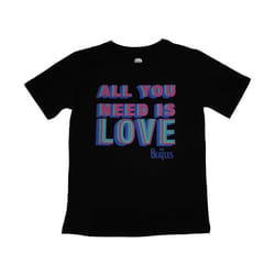 The Beatles - T-shirt ALL YOU NEED IS LOVE - Femme (Noir)
