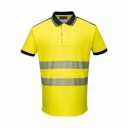 Portwest - Polo haute visibilité - Adulte (Jaune / Noir)