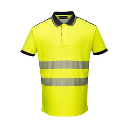 Portwest - Polo haute visibilité - Adulte (Jaune / Noir)