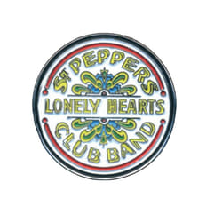 The Beatles - Badge SGT PEPPER (Blanc / Jaune / Rouge)