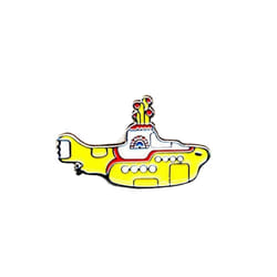 The Beatles - Badge YELLOW SUBMARINE (Jaune / Blanc / Rouge)