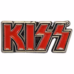 Kiss - Badge (Rouge / Noir)
