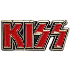 Kiss - Badge (Rouge / Noir)