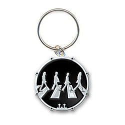 The Beatles - Porte-clés ABBEY ROAD CROSSING - Taille unique (Blanc / Noir)