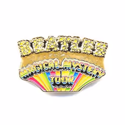 The Beatles - Badge MAGICAL MYSTERY TOUR (Multicolore)