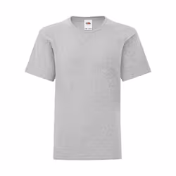 Fruit of the Loom - T-shirt ICONIC - Enfant (Gris chiné)