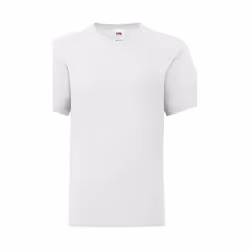 Fruit of the Loom - T-shirt ICONIC - Enfant (Blanc)