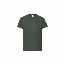 Fruit of the Loom - T-shirt ORIGINAL - Enfant (Vert bouteille)