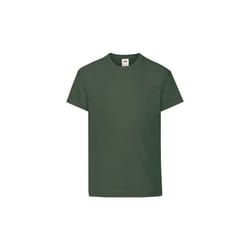 Fruit of the Loom - T-shirt ORIGINAL - Enfant (Vert bouteille)