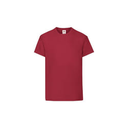 Fruit of the Loom - T-shirt ORIGINAL - Enfant (Rouge orangé)