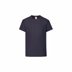 Fruit of the Loom - T-shirt ORIGINAL - Enfant (Bleu marine foncé)