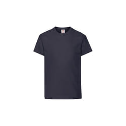 Fruit of the Loom - T-shirt ORIGINAL - Enfant (Bleu marine foncé)
