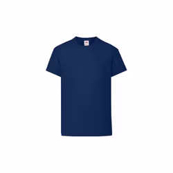 Fruit of the Loom - T-shirt ORIGINAL - Enfant (Bleu marine)