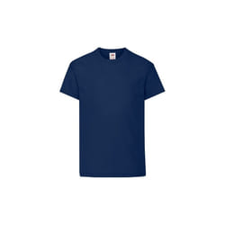 Fruit of the Loom - T-shirt ORIGINAL - Enfant (Bleu marine)