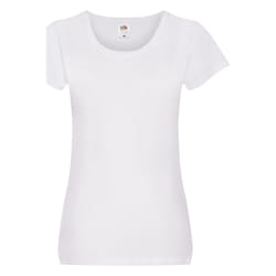 Fruit of the Loom - T-shirt ORIGINAL - Femme (Blanc)