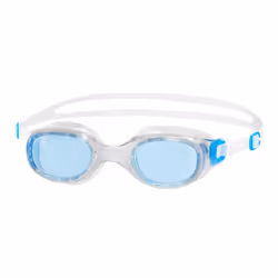 Speedo - Lunettes de natation FUTURA CLASSIC - Adulte - Taille unique (Transparent / Bleu)