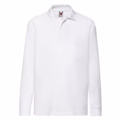 Fruit of the Loom - Polo - Enfant (Blanc)