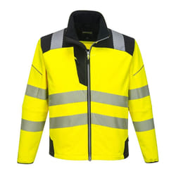 Portwest - Veste softshell PW3 - Adulte (Jaune / Noir)