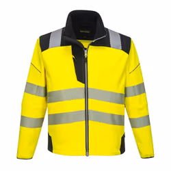 Portwest - Veste softshell PW3 - Adulte (Jaune / Noir)