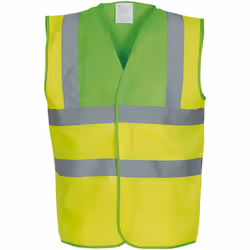 Yoko - Gilet - Adulte (Vert clair / Jaune)