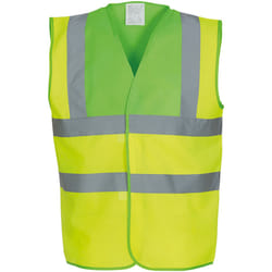 Yoko - Gilet - Adulte (Vert clair / Jaune)